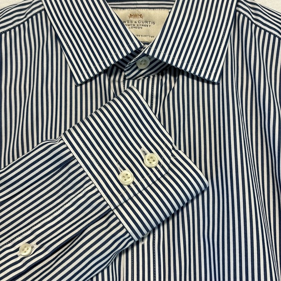 👔 Men’s Hawes & Curtis Dress Shirt 15 👔 - Picture 4 of 7